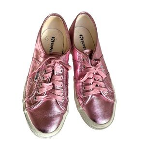 Superga 2750 Cotmetu Metallic Pink Women's Sneakers